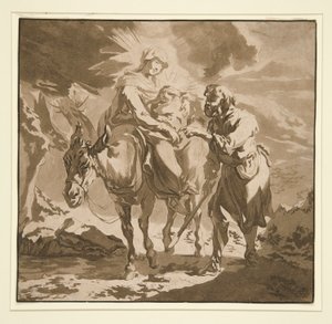 Flykten til Egypt av Jean Baptiste Le Prince