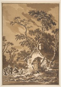 The Washerwomen The Washers, 1771. av Jean Baptiste Le Prince