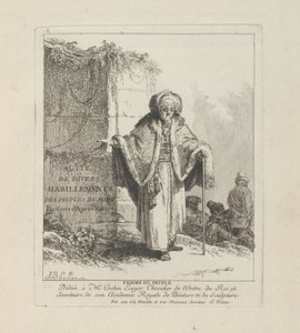 Woman of the People, tallerken en fra Miscellaneous Clothing of the Northern Peoples av Jean Baptiste Le Prince