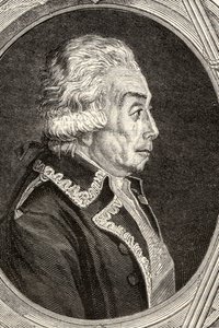 Grev Nicolas Luckner, gravert av Pannemaker-Ligny, fra 