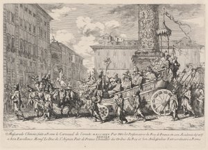 Kinesisk maskerade laget i Roma (kinesisk maskerade) av Jean Baptiste Marie Pierre