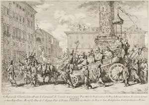Den kinesiske mascarade, 1735 av Jean Baptiste Marie Pierre