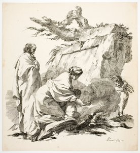Flykten til Egypt av Jean Baptiste Marie Pierre