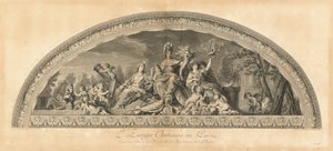Christian Europe in Peace, senteret for Fredssalongen ved siden av Dronningens kamre [pl. 45]