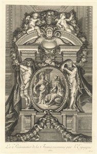 La Prééminence de la France anerkjent av Spania 1662 (The Preeminence of France Recognized by Spain 1662) [pl. 17]