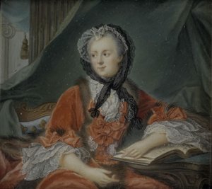 Portrett av Marie Leszczinska, dronning av Frankrike (1703-1768)