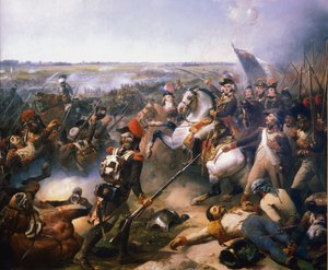 Slaget ved Fleurus, 16. juni 1794 1800-tallet av Jean Baptiste Mauzaisse