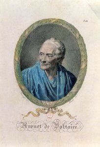Francois Marie Arouet de Voltaire (1694-1778) gravert av James Heath (1757-1834) av Jean Baptiste Mauzaisse