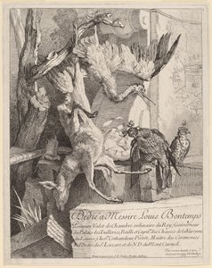 Frontispice av Jean Baptiste Oudry
