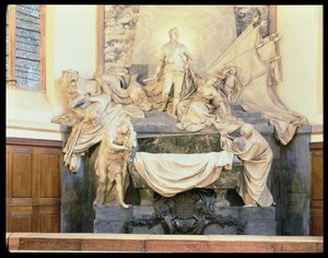 Graven til marskalk Maurice de Saxe (1696-1750) 1756-77 (marmor)