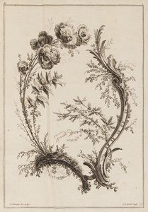 Blomstergren av Jean Baptiste Pillement