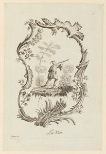 The View, fra "The Five Senses" av Jean Baptiste Pillement
