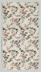 Lengde på brokade silke, 1723-1774. av Jean Baptiste Pillement