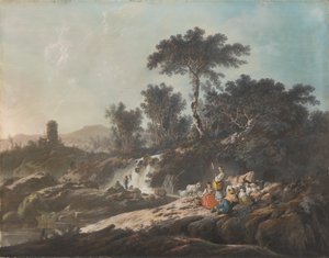Shepherds Resting by a Stream   1221681   no       norwegian Successfully Translated  Original: François-Paul Meurice, 1854. Creators: Charles Hugo, Auguste Vacquerie. Translat: François-Paul Meurice, 1854. Creators: Charles Hugo, Auguste Vacquerie. 120259 av Jean Baptiste Pillement