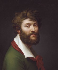 Selvportrett. av Jean Baptiste Regnault