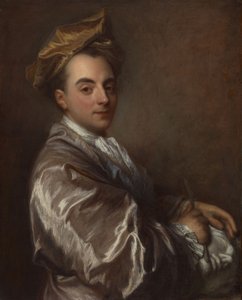 Portrett av en billedhugger av Jean Baptiste Santerre