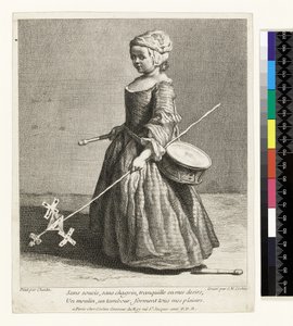 Den unge soldat, gravert av Charles Nicolas Cochin I (1688-1754) 1738 (etsing og gravering) av Jean Baptiste Simeon (after) Chardin