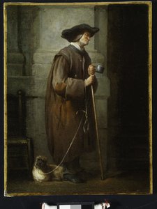 Blind tigger av Jean Baptiste Simeon Chardin
