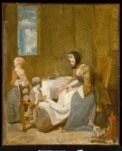 Grace, en skisse av Jean Baptiste Simeon Chardin