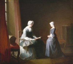 Den gode utdanningen av Jean-Baptiste Simeon Chardin