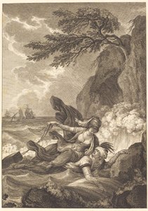 Forloveden til Kongen av Garbe: Kassetten av Jean Baptiste Tilliard after Charles Monnet