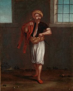 En albansk sjømann av Jean Baptiste Vanmour (workshop of)