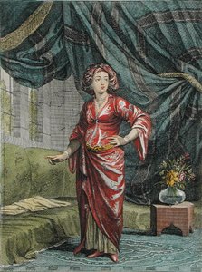 Gresk Woman in her Apartment, plate 68 fra 