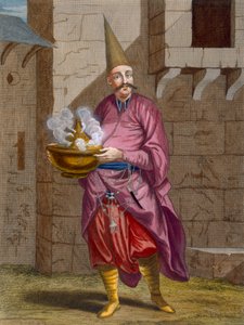 Halvadgi, sultanens konditor, ca. 1708 av Jean Baptiste Vanmour