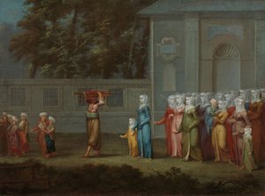 Første skoledag Første skoledag av Jean Baptiste Vanmour