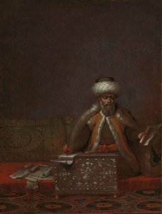Reis Effendi, leder av kanselliet The Journey Effendi, leder av kanselliet av Jean Baptiste Vanmour