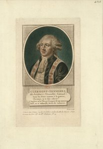 Portrett av Stanislas Marie Adelaide, greve av Clermont-Tonnerre 1757-1792, ca. 1789.