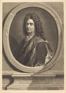Frans av Troja av Jean Baptiste de Poilly after François