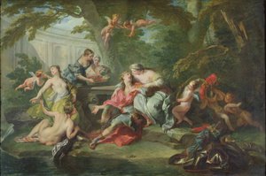 Renaud i armene til Armide, 1730-39