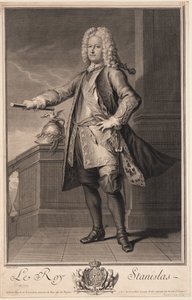 Stanislaw I Leszczynski 1677-1766, konge av Polen, 1705 av Jean Baptiste van Loo