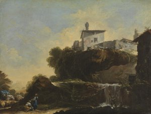 Italiensk landskap, 1749