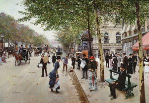 Parisisk gatebilde