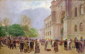 Utgangen fra salongen i Palais de L