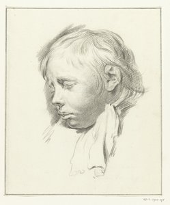 Hodet til den sovende gutten av Jean Bernard