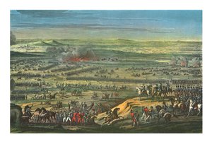 Slaget ved Austerlitz, 2. desember 1805, c1850 av Jean Bosq