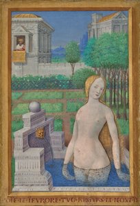 Blad fra Ludvig XIIs tidebok av Jean Bourdichon