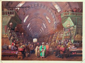 En basar i Konstantinopel, 1873