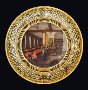 Veggmalerier, ca. 1820-35 av Jean Charles Develly