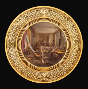 Veggmalerier, ca. 1820-35 av Jean Charles Develly