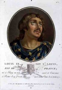 Portrett av Louis IX, kalt 