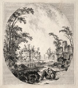 En del av Old Appian Way, 1756.
