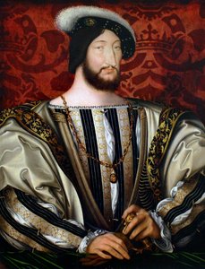 Portrett av Frans I 1494-1547, konge av Frankrike, hertug av Bretagne, greve av Provence, ca 1530