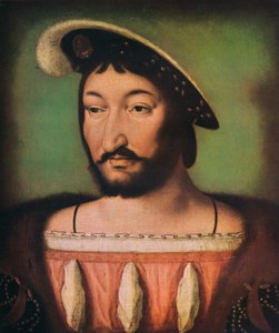 Portrett av Francois I av Frankrike, c1500-tallet.