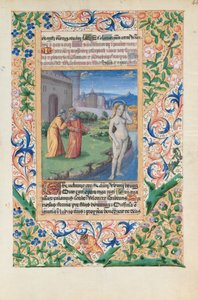 Ms Lat. Q.v.I.126 f.44 Susannah and the Elders, fra 
