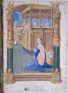 Ms Lat. Q.v.I.126 fol.12v Bebudelsen, fra 