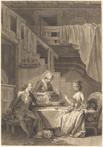 Falken av Jean Dambrun and Jean Baptiste Tilliard after Jean Honoré Fragonard